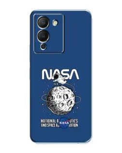 Чехол для Infinix Note 12 (G96) с картинкой «NASA — лунная миссия» Чехол для Infinix Note 12 (G96) с картинкой «NASA — лунная миссия»