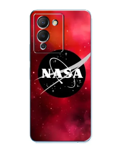 Чехол для Infinix Note 12 (G96) с картинкой «NASA — красная туманность»