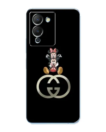 Чехол для Infinix Note 12 (G96) с картинкой «Минни Маус на лого» Чехол для Infinix Note 12 (G96) с картинкой «Минни Маус на лого»