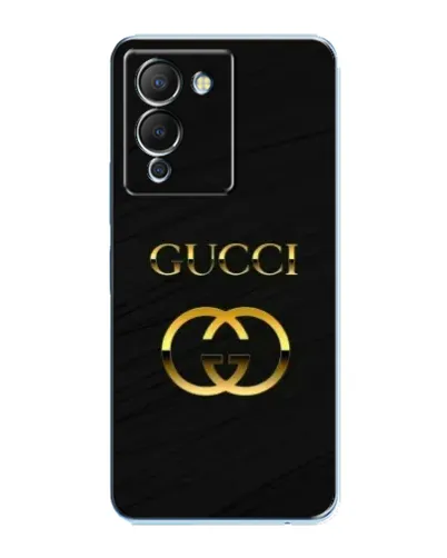 Чехол для Infinix Note 12 (G96) с картинкой «Золотой логотип Gucci» Чехол для Infinix Note 12 (G96) с картинкой «Золотой логотип Gucci»
