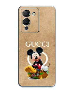 Чехол для Infinix Note 12 (G96) с картинкой «Микки Маус Gucci — крафт» Чехол для Infinix Note 12 (G96) с картинкой «Микки Маус Gucci — крафт»