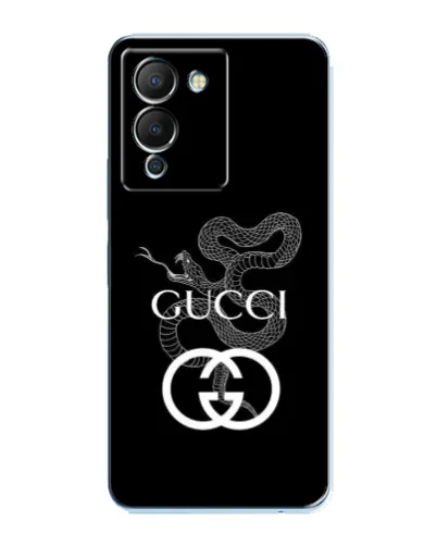 Чехол для Infinix Note 12 (G96) с картинкой «Gucci — серебряная змея» Чехол для Infinix Note 12 (G96) с картинкой «Gucci — серебряная змея»