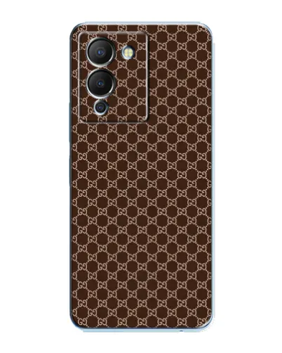 Чехол для Infinix Note 12 (G96) с картинкой «Gucci — шоколадная сетка» Чехол для Infinix Note 12 (G96) с картинкой «Gucci — шоколадная сетка»