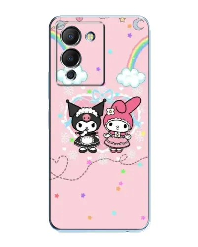 Чохол для Infinix Note 12 (G96) з картинкою «My Melody та Kuromi»