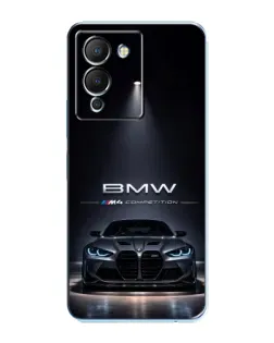 Чохол для Infinix Note 12 (G96) з картинкою «BMW крізь нічне місто» Чохол для Infinix Note 12 (G96) з картинкою «BMW крізь нічне місто»