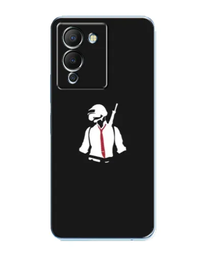 Чохол для Infinix Note 12 (G96) з картинкою «PUBG — силует воїна» Чохол для Infinix Note 12 (G96) з картинкою «PUBG — силует воїна»