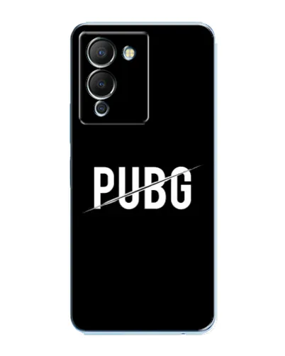 Чохол для Infinix Note 12 (G96) з картинкою «PUBG — білий логотип» Чохол для Infinix Note 12 (G96) з картинкою «PUBG — білий логотип»
