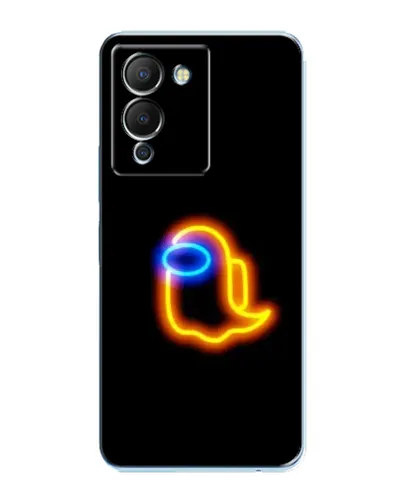 Чохол для Infinix Note 12 (G96) з картинкою «Among Us неонове сяйво»