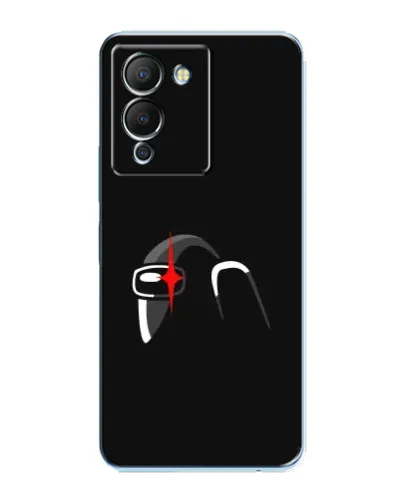 Чохол для Infinix Note 12 (G96) з картинкою «Among Us шолом»