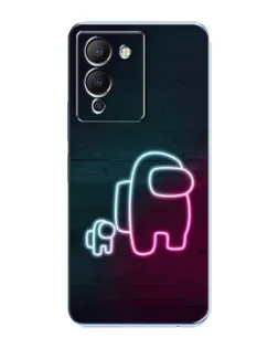 Чохол для Infinix Note 12 (G96) з картинкою «Among Us неон-арт» Чохол для Infinix Note 12 (G96) з картинкою «Among Us неон-арт»