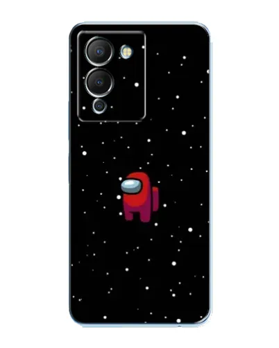Чохол для Infinix Note 12 (G96) з картинкою «Червоний Among Us»