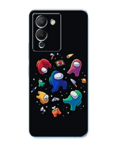 Чохол для Infinix Note 12 (G96) з картинкою «Among Us космос»