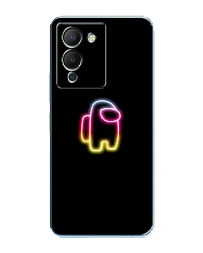 Чохол для Infinix Note 12 (G96) з картинкою «Among Us градієнт»