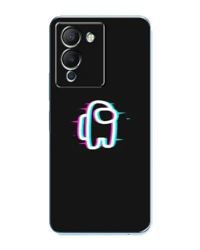 Чохол для Infinix Note 12 (G96) з картинкою «Among Us неон»