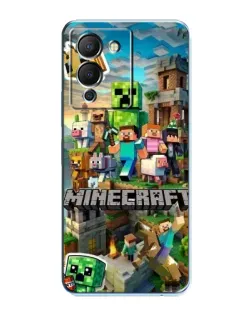 Чехол для Infinix Note 12 (G96) с картинкой «Замок Minecraft» Чехол для Infinix Note 12 (G96) с картинкой «Замок Minecraft»