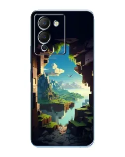 Чехол для Infinix Note 12 (G96) с картинкой «Вид из пещеры» Чехол для Infinix Note 12 (G96) с картинкой «Вид из пещеры»