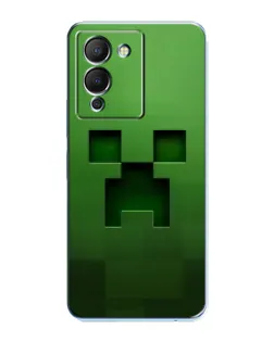 Чехол для Infinix Note 12 (G96) с картинкой «Крипер микро-дизайн» Чехол для Infinix Note 12 (G96) с картинкой «Крипер микро-дизайн»