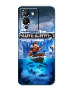 Чехол для Infinix Note 12 (G96) с картинкой «Minecraft ледяной мир» Чехол для Infinix Note 12 (G96) с картинкой «Minecraft ледяной мир»