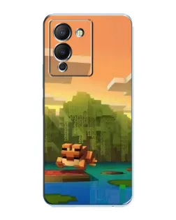 Чехол для Infinix Note 12 (G96) с картинкой «Майнкрафт закат солнца» Чехол для Infinix Note 12 (G96) с картинкой «Майнкрафт закат солнца»