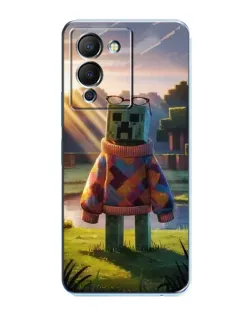 Чехол для Infinix Note 12 (G96) с картинкой «Крипер в свитере» Чехол для Infinix Note 12 (G96) с картинкой «Крипер в свитере»