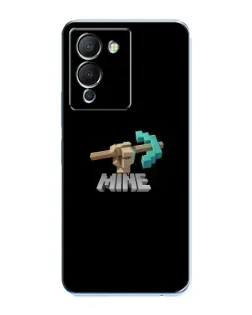 Чехол для Infinix Note 12 (G96) с картинкой «Алмазная кирка» Чехол для Infinix Note 12 (G96) с картинкой «Алмазная кирка»