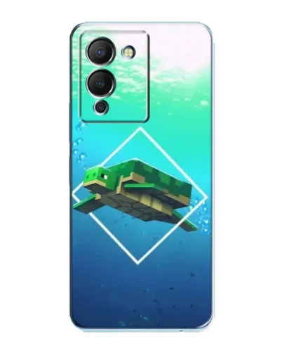 Чехол для Infinix Note 12 (G96) с картинкой «Черепаха Minecraft» Чехол для Infinix Note 12 (G96) с картинкой «Черепаха Minecraft»