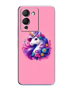Чехол для Infinix Note 12 (G96) с картинкой «Сказочный единорог»