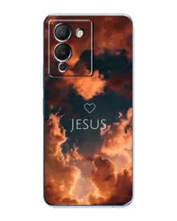 Чехол для Infinix Note 12 (G96) с картинкой «Сияние Имени Jesus»