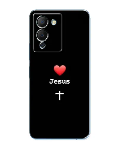 Чехол для Infinix Note 12 (G96) с картинкой «Сердце - Jesus» Чехол для Infinix Note 12 (G96) с картинкой «Сердце - Jesus»