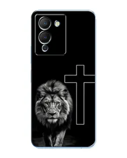 Чехол для Infinix Note 12 (G96) с картинкой «Лев и Крест»