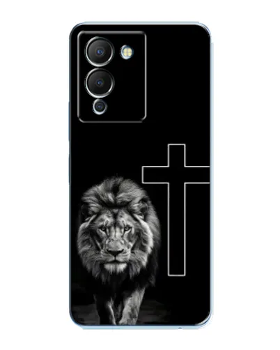 Чехол для Infinix Note 12 (G96) с картинкой «Лев и Крест» Чехол для Infinix Note 12 (G96) с картинкой «Лев и Крест»