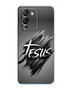 Чехол для Infinix Note 12 (G96) с картинкой «Надпись Jesus Graffiti»