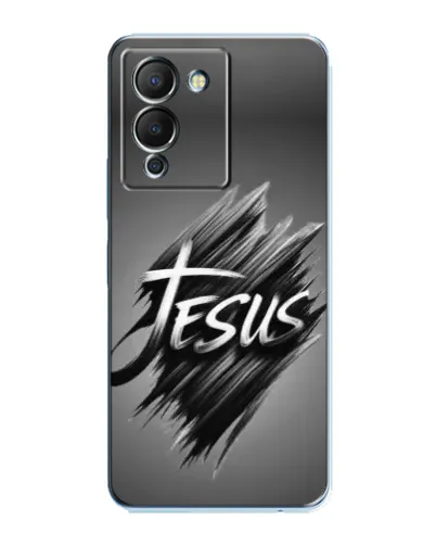 Чехол для Infinix Note 12 (G96) с картинкой «Надпись Jesus Graffiti» Чехол для Infinix Note 12 (G96) с картинкой «Надпись Jesus Graffiti»