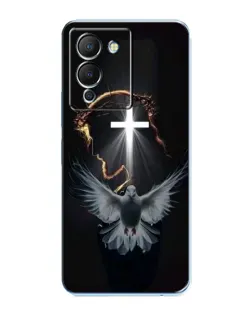 Чехол для Infinix Note 12 (G96) с картинкой «Голубь и Свет»