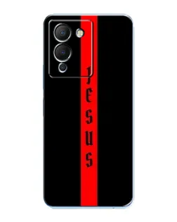Чехол для Infinix Note 12 (G96) с картинкой «Красная линия веры»