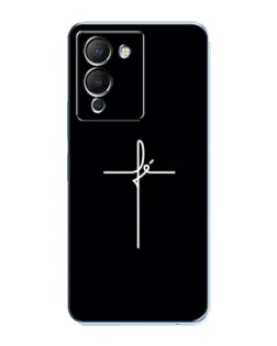 Чехол для Infinix Note 12 (G96) с картинкой «Тонкий крест»