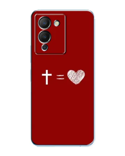Чехол для Infinix Note 12 (G96) с картинкой «Уравнение любви» Чехол для Infinix Note 12 (G96) с картинкой «Уравнение любви»
