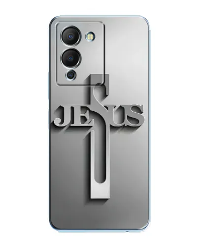 Чехол для Infinix Note 12 (G96) с картинкой «Металлический крест Jesus» Чехол для Infinix Note 12 (G96) с картинкой «Металлический крест Jesus»
