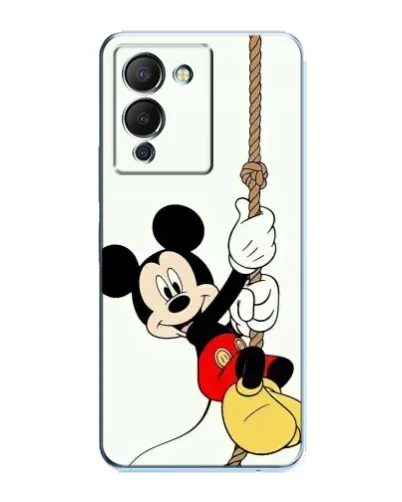 Чехол для Infinix Note 12 (G96) с картинкой «Mickey на канате»