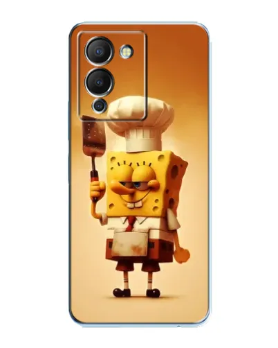 Чехол для Infinix Note 12 (G96) с картинкой «Губка Боб повар» Чехол для Infinix Note 12 (G96) с картинкой «Губка Боб повар»