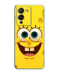 Чехол для Infinix Note 12 (G96) с картинкой «Губка Боб улыбка»