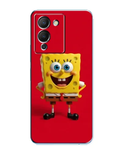 Чехол для Infinix Note 12 (G96) с картинкой «Спанч Боб на красном» Чехол для Infinix Note 12 (G96) с картинкой «Спанч Боб на красном»