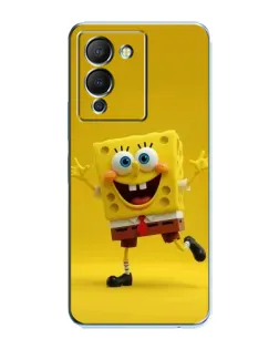 Чехол для Infinix Note 12 (G96) с картинкой «Позитивный Губка Боб»