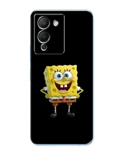 Чехол для Infinix Note 12 (G96) с картинкой «Классический Губка Боб»