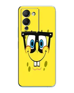 Чехол для Infinix Note 12 (G96) с картинкой «Минималистичный Спанч Боб»