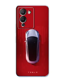 Чохол для Infinix Note 12 (G96) з картинкою «Tesla Top View» Чохол для Infinix Note 12 (G96) з картинкою «Tesla Top View»