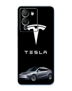 Чохол для Infinix Note 12 (G96) з картинкою «Tesla Model Y» Чохол для Infinix Note 12 (G96) з картинкою «Tesla Model Y»