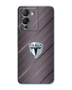 Чохол для Infinix Note 12 (G96) з картинкою «Металева текстура Tesla» Чохол для Infinix Note 12 (G96) з картинкою «Металева текстура Tesla»