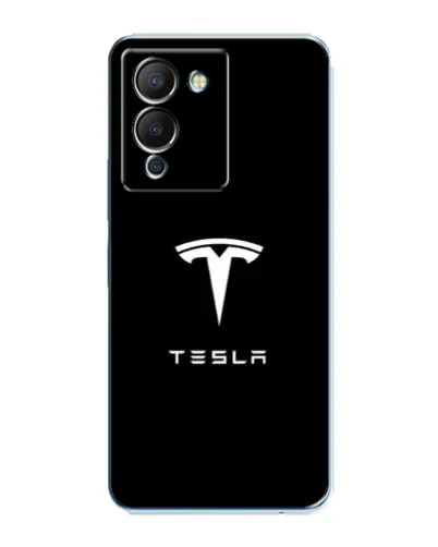 Чохол для Infinix Note 12 (G96) з картинкою «Tesla White Logo» Чохол для Infinix Note 12 (G96) з картинкою «Tesla White Logo»