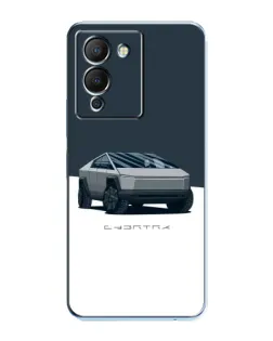 Чохол для Infinix Note 12 (G96) з картинкою «Сріблястий Cybertruck Tesla» Чохол для Infinix Note 12 (G96) з картинкою «Сріблястий Cybertruck Tesla»